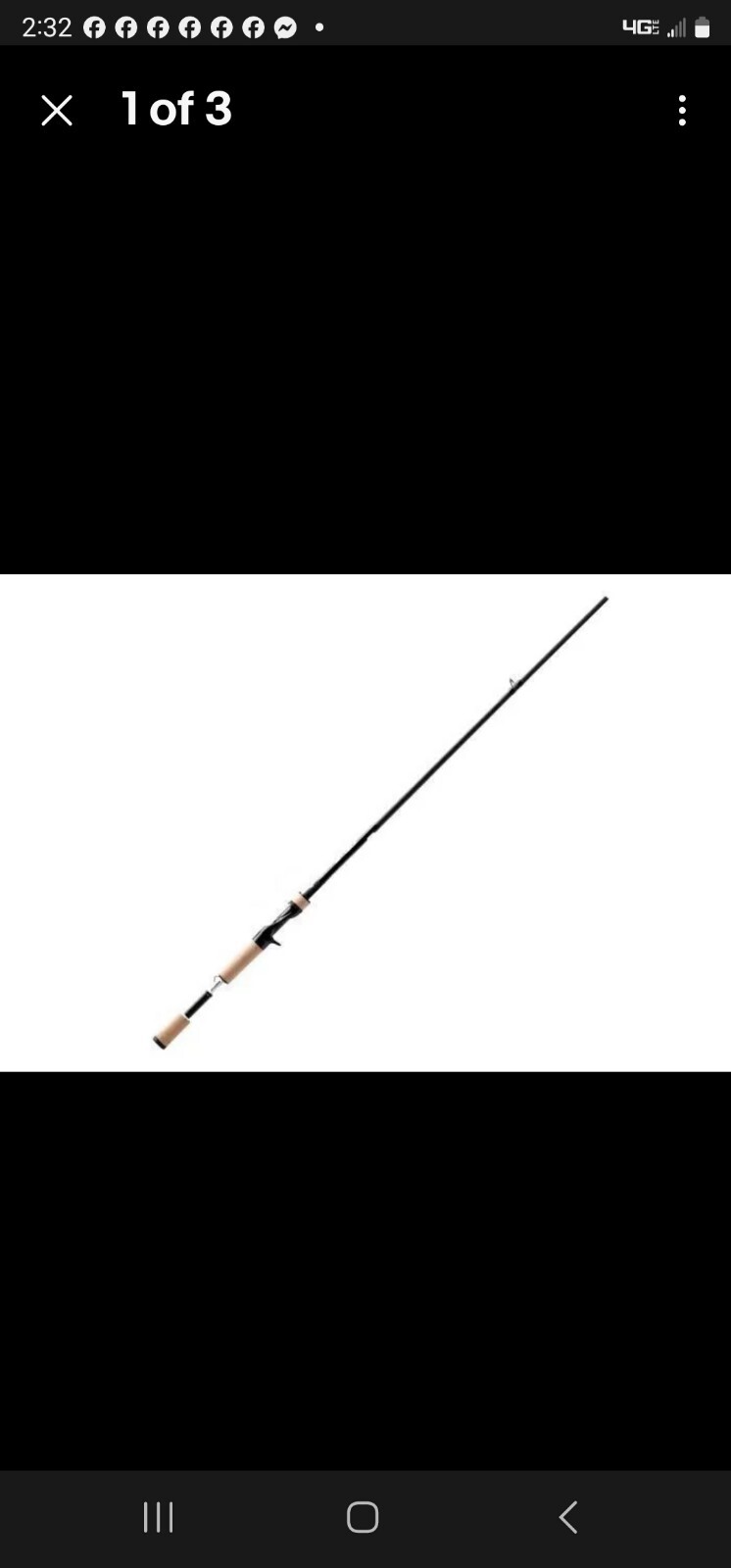 13 FISHING Omen Black Casting Rod- 7’11” Moderate 1 Piece Rod #OB3C711C NEW