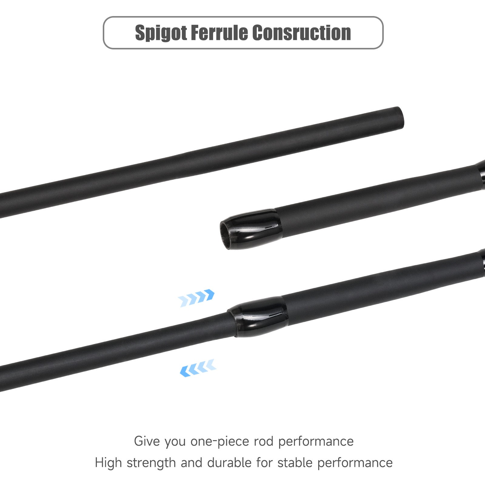 Small Streams Fly Fishing Rod Carbon Fiber 6.89ft 2.1m Panfish/Trout 4Section
