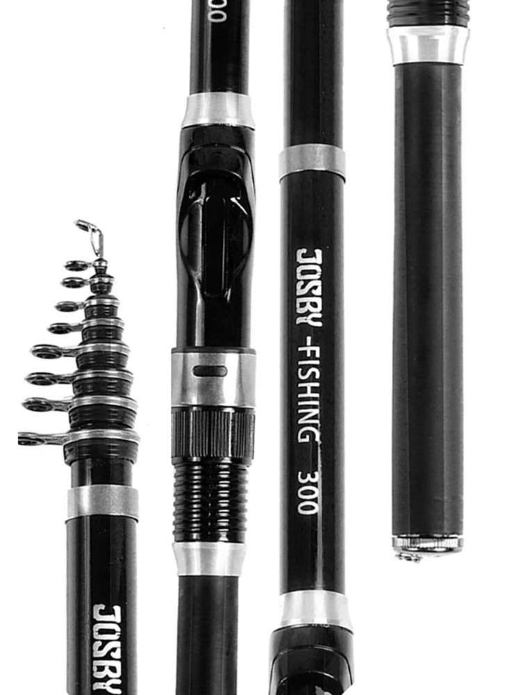 1.5M-3.0M Telescopic Fiberglass Fishing rod Ultra-Light Fishing Pole Sea Rod
