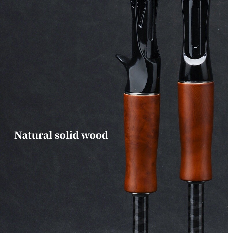 6 ft Trout Fishing Rods Carbon Fiber Spinning/casting Rod Carp 2 Sections Poles