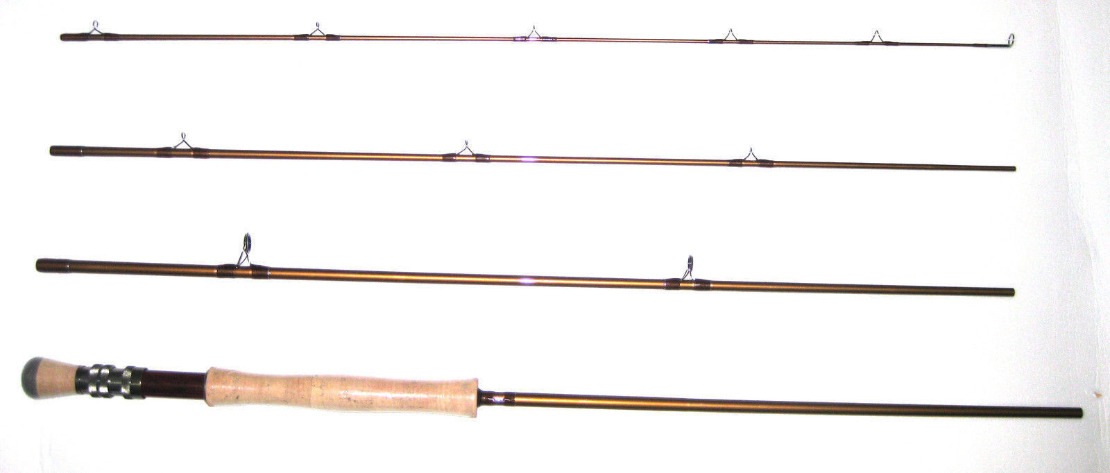KUFA #7/8 4 section Graphite Fly fishing rods (L:9′; LW:#7/8; Act:MF) KFL9478