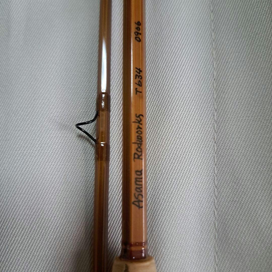 Asama Bamboo Rod 6’3″ 4WT, Used, Sharp Casting, Local Builder Finish