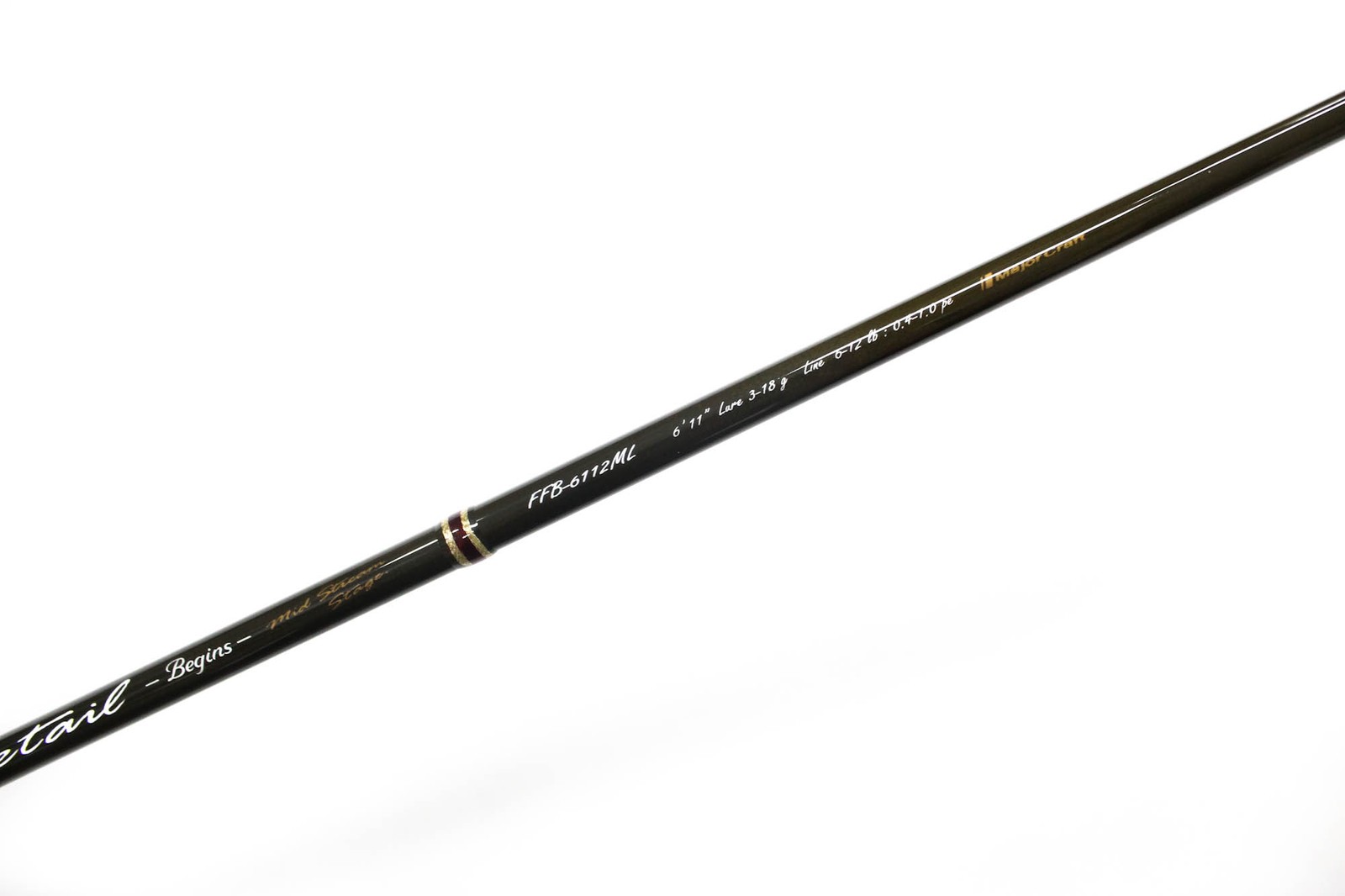 Major Craft Fine Tail Begins Series Spider Rod FFB 6112ML (7912)