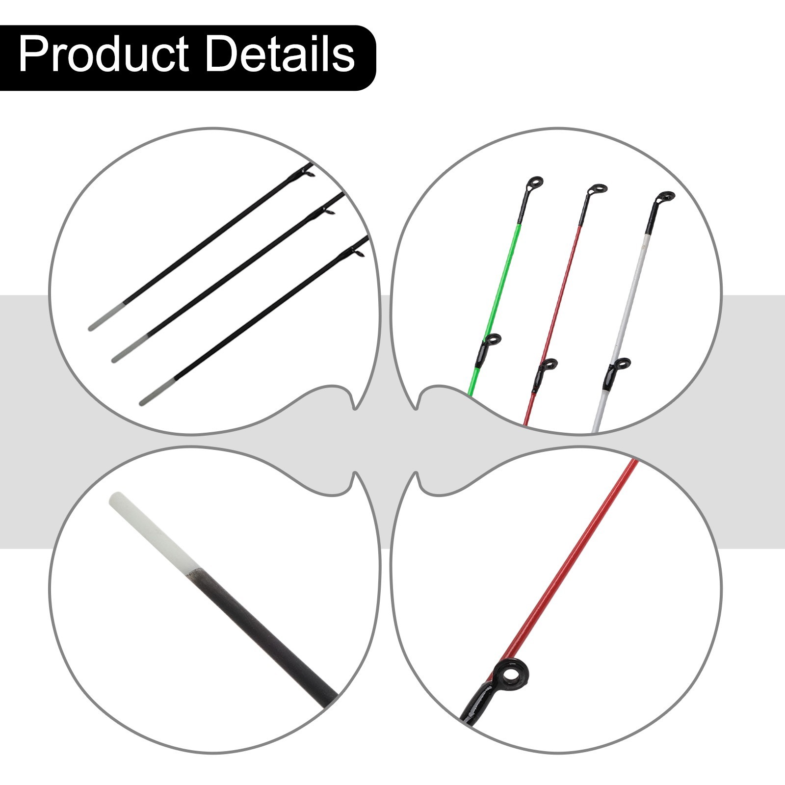 Lightweight and Easy to Operate Fiber Glass Top Tip MLH 50120g Feeder Carp Rod