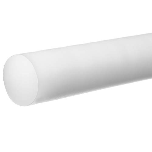 USA Sealing BULK-PR-UHMW-101 Rod Stock, White, 1-1/2″ Diameter, 1′ Length