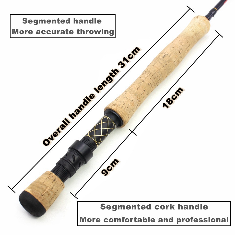 Fishing Rod 7ft Carbon Fiber Spinning Ultra-Light High Sensitivity Fast Action