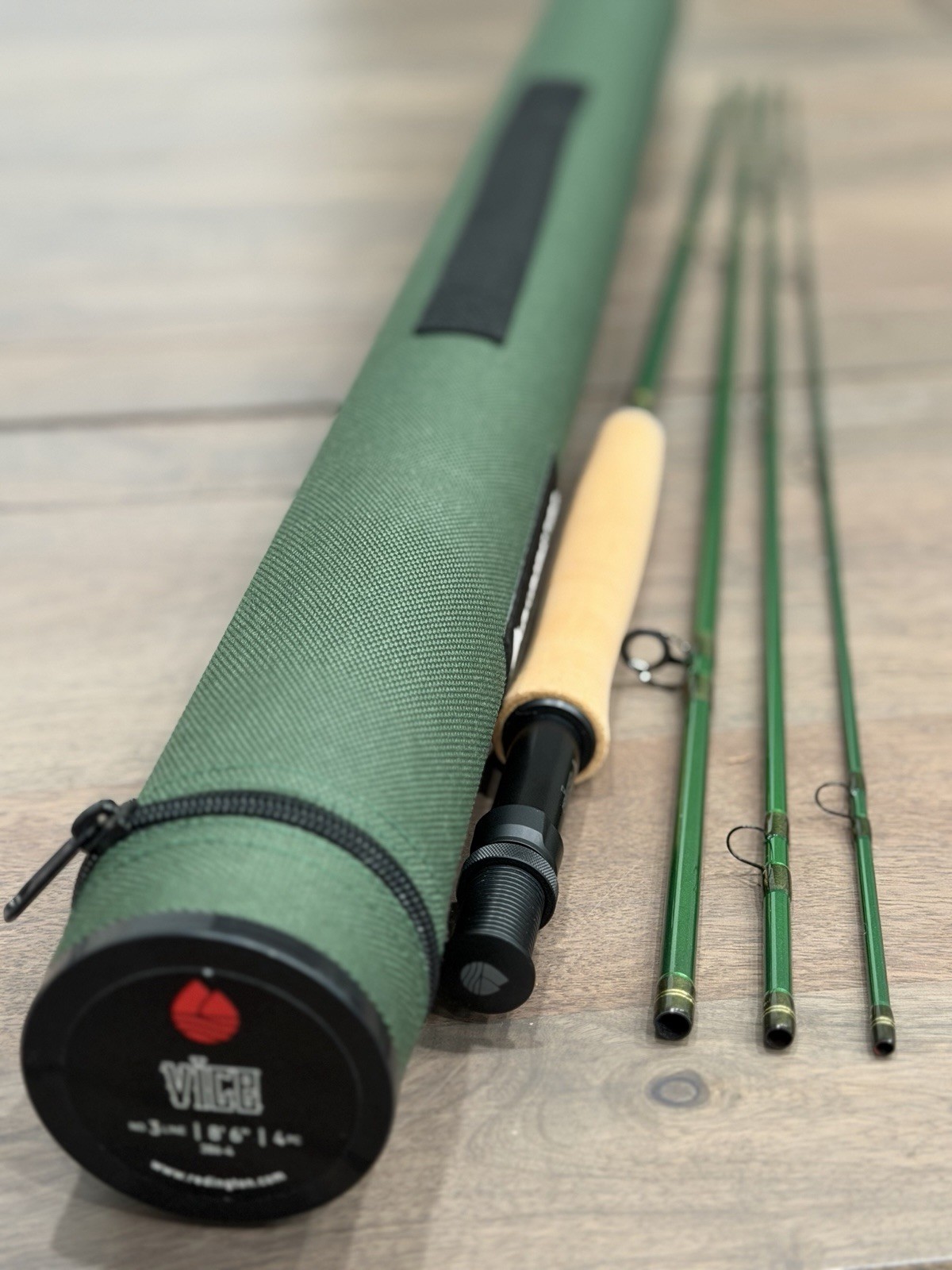 Redington Vice fly fishing rod, specifically the 386-4 model 3WT new