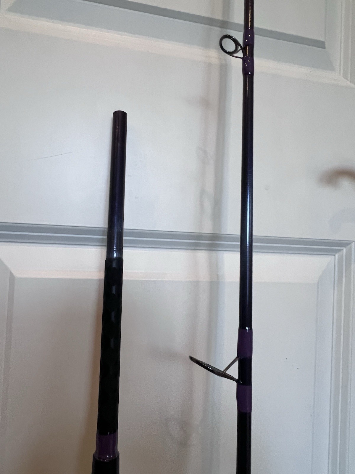 TFO Purple Haze 9ft Spinning Surf Rod 2pc MH Fast Graphite PHS 904-2 GLoomis