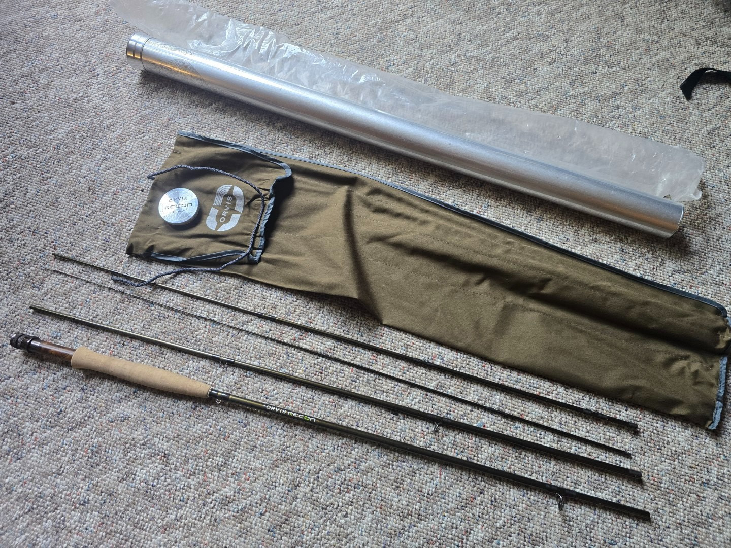 ORVIS RECON FLY FISHING NYMPH NYMPHING ROD 10FT 4WT 4PC WOW!