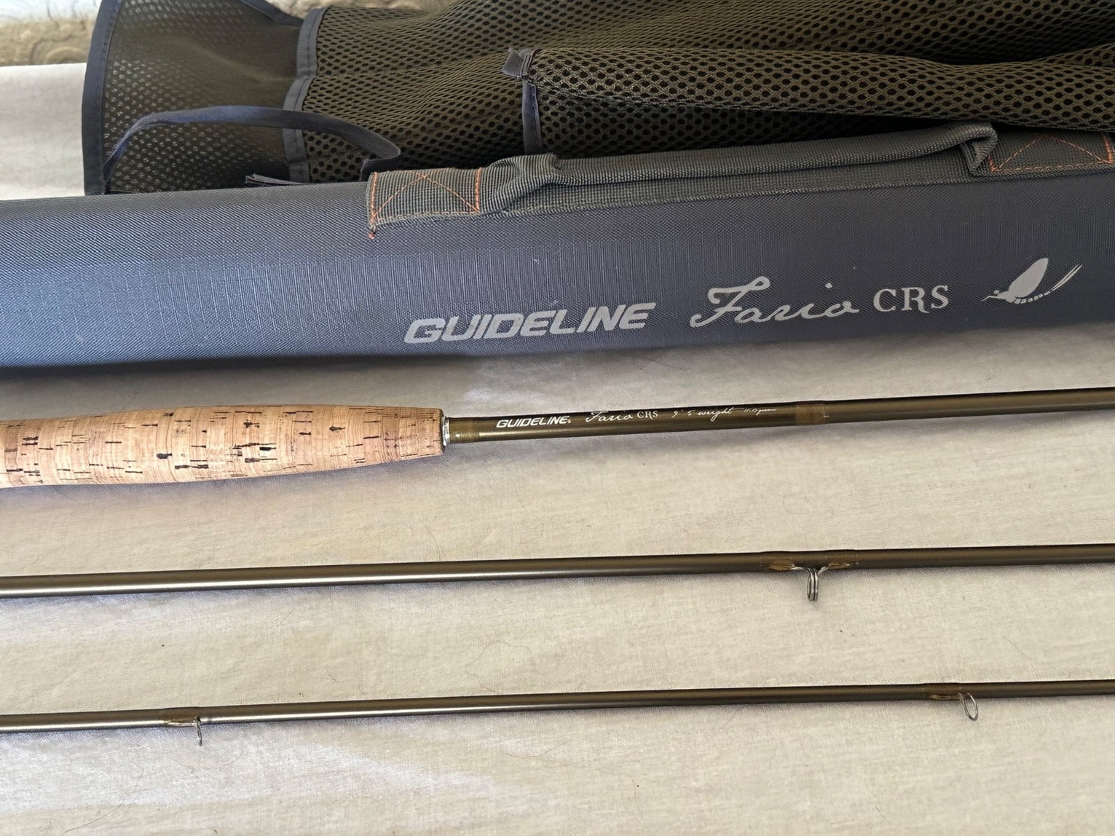 Guideline Fario CRS 9ft #5 Fly Rod Fishing Fast Action in Original Tube