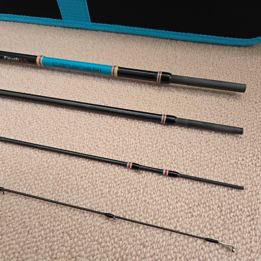 Fin-ch Canary Azores 81 8ft Light Game Fishing Rod Used JDM