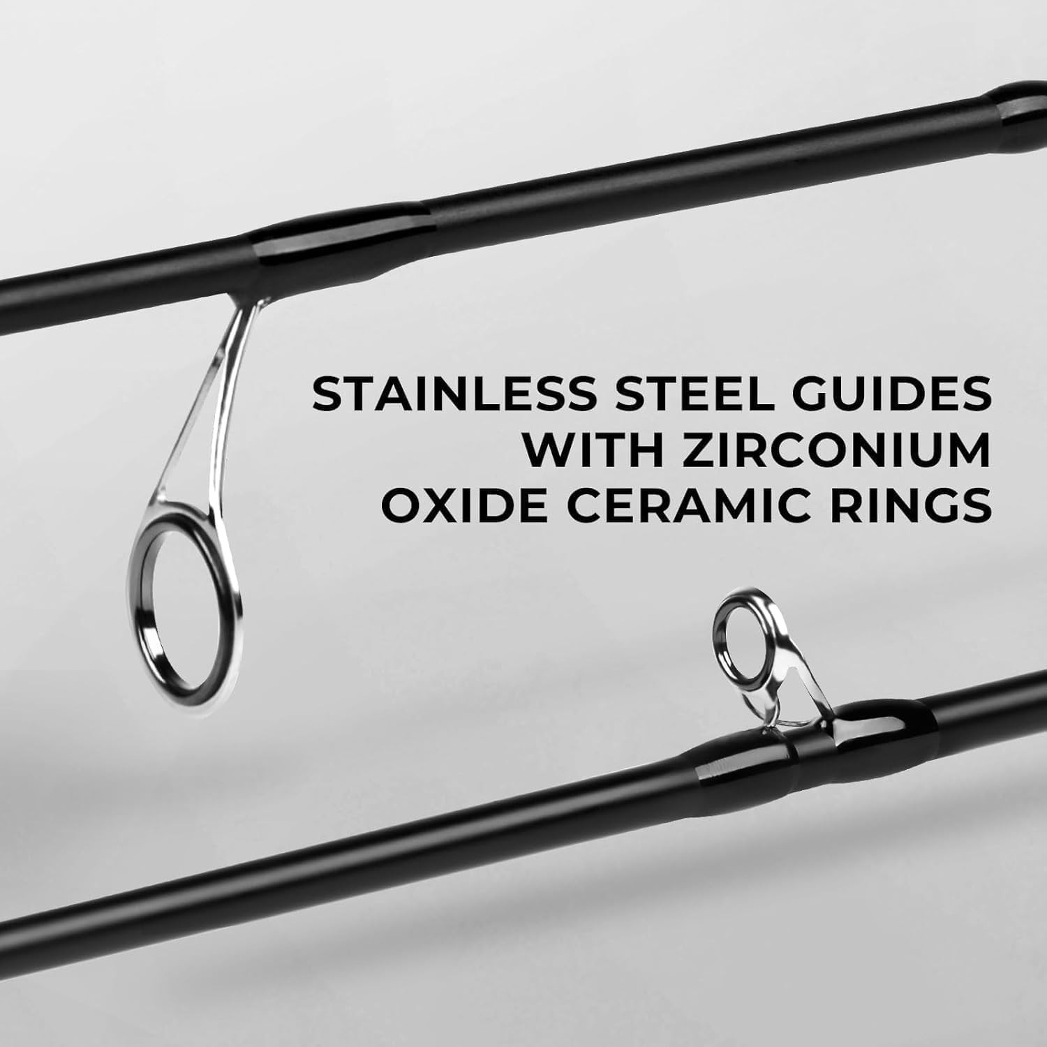 Crixus 7′ Medium Heavy Spinning Casting Rod IM6 Graphite Stainless Guides