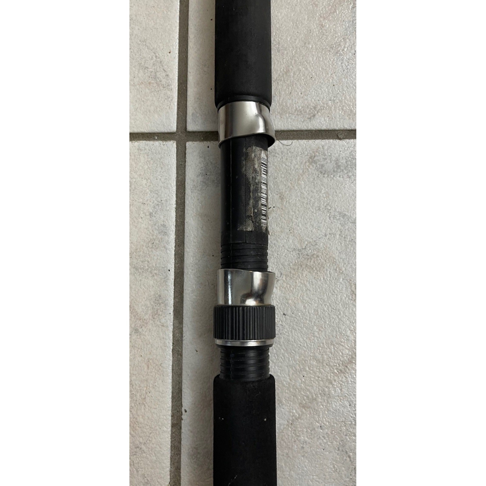 Penn Mariner Boat Rod 3061S Gray Good Saltwater Fishing One Piece 6′ 12-20 lb