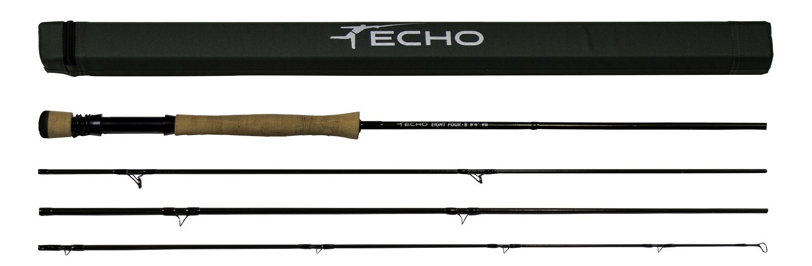 Echo 84-B 684-4 Fly Rod – 8’4″ – 6wt – 4pc – NEW