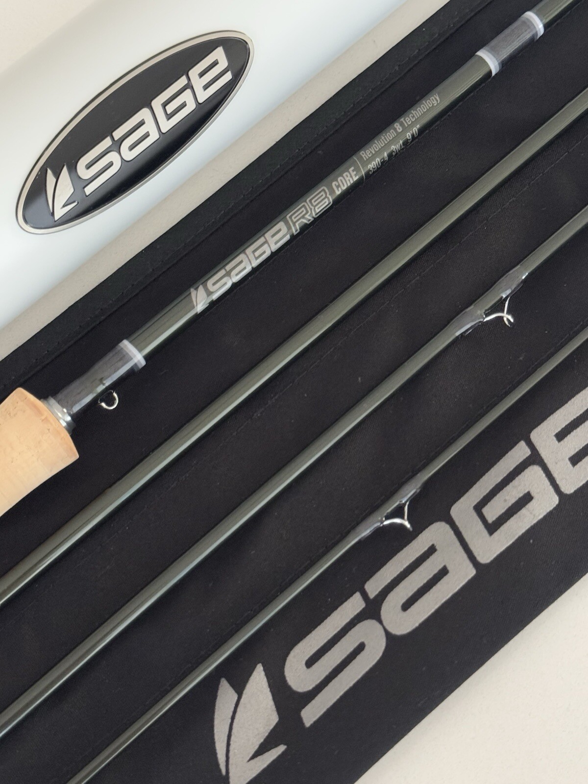**BEAUTIFUL** 🔥 SAGE R8 Core 3wt. 9’ft~4Pc FlyRod!! 🔥~NEW~🔥