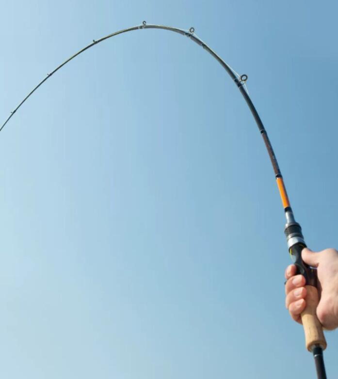 1.8M Lure Fishing Rod Spinning Casting Rods Poles 2 Tips 30T Carbon Bait 5-30g