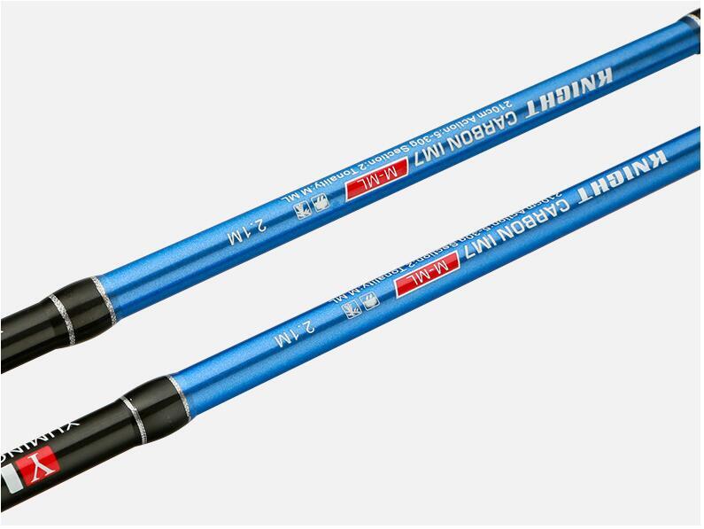 1.8M Fishing Rod Spinning Casting Rods 30T Carbon Rod Lure Weight 5-30g Fast Rod