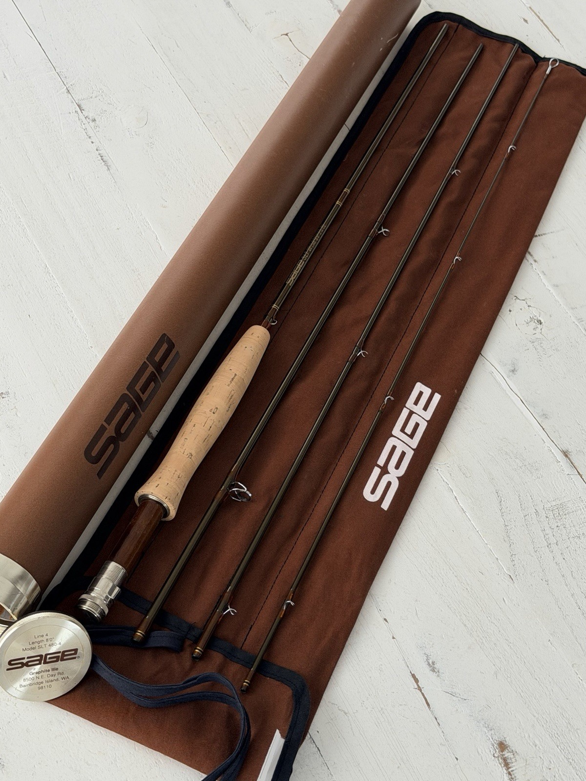 **BEAUTIFUL**🔥~RARE~ SAGE SLT 4wt. 8’ft Flyrod🔥~LEGENDARY~🔥