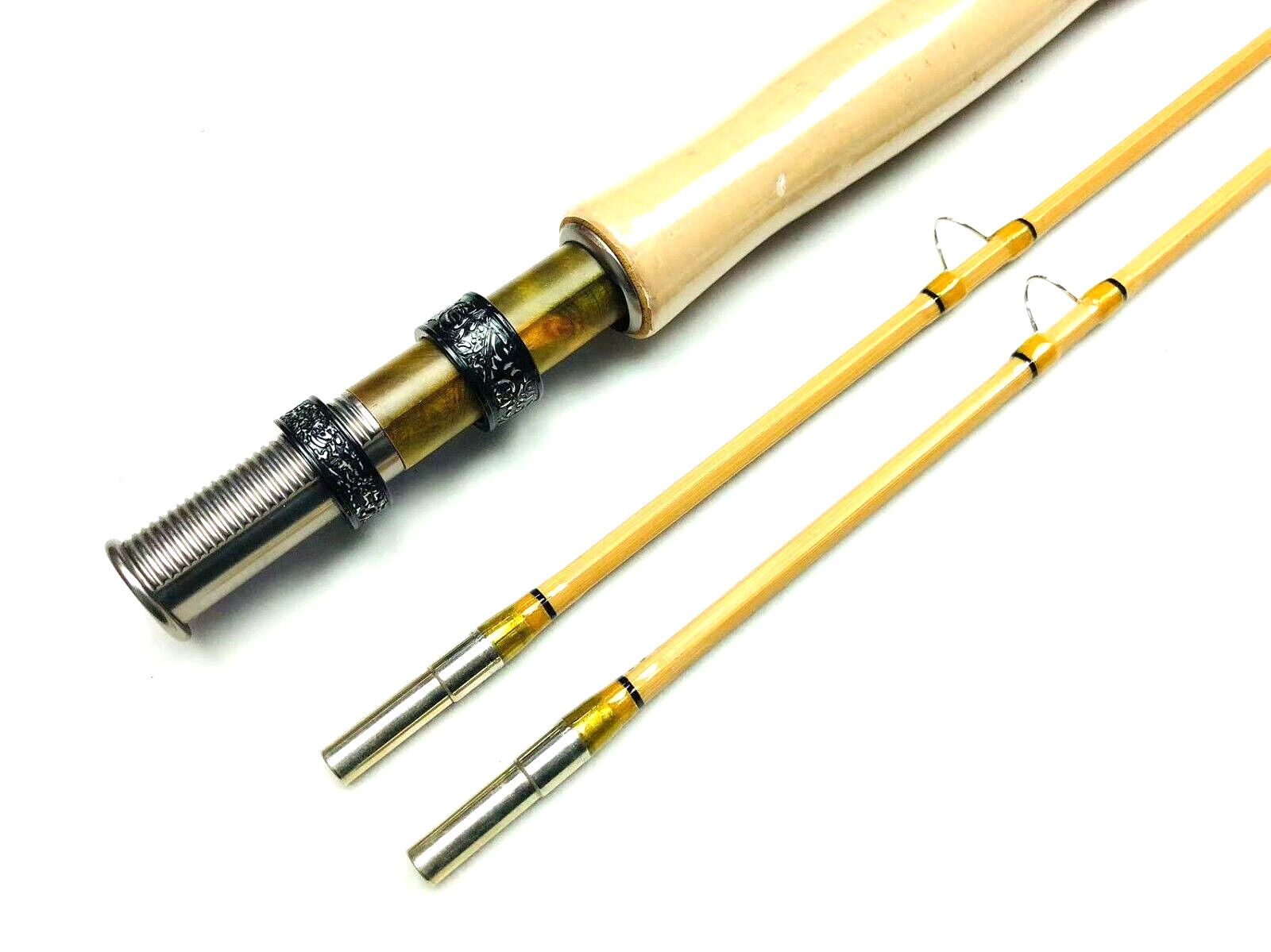 Garrison 209 7′ 6″ ~ 5 wt / ZHUSRODS Vintage Bamboo Fly Rods / Fly Fishing Rods
