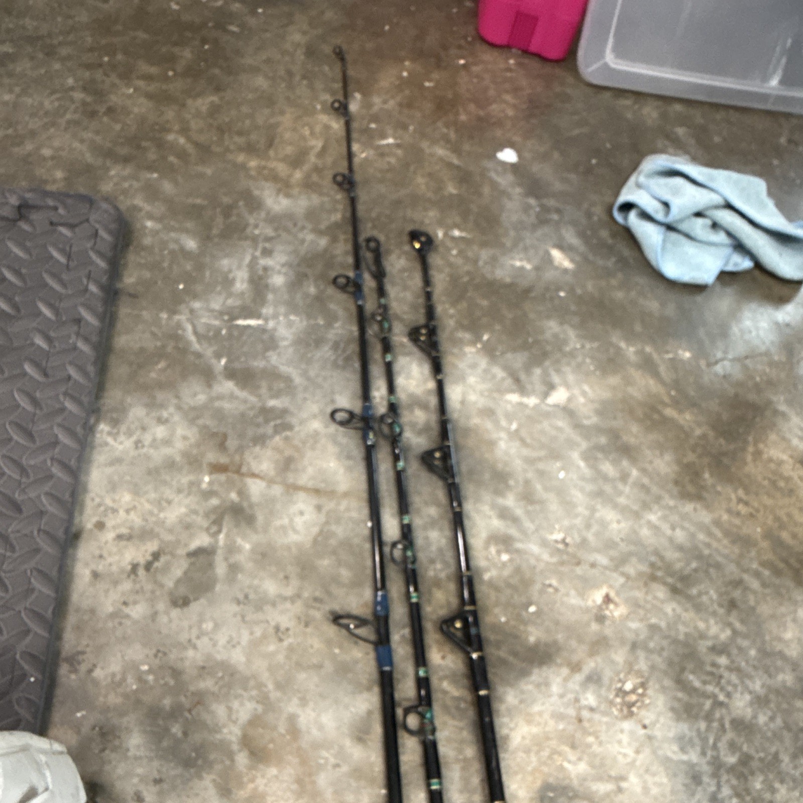 Lot of 3 Rods- lightly used
