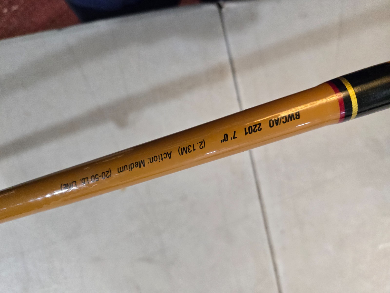 Shakespeare Ugly Stik Tiger BWC/AO2201 7’ Medium Rod 20-50lb
