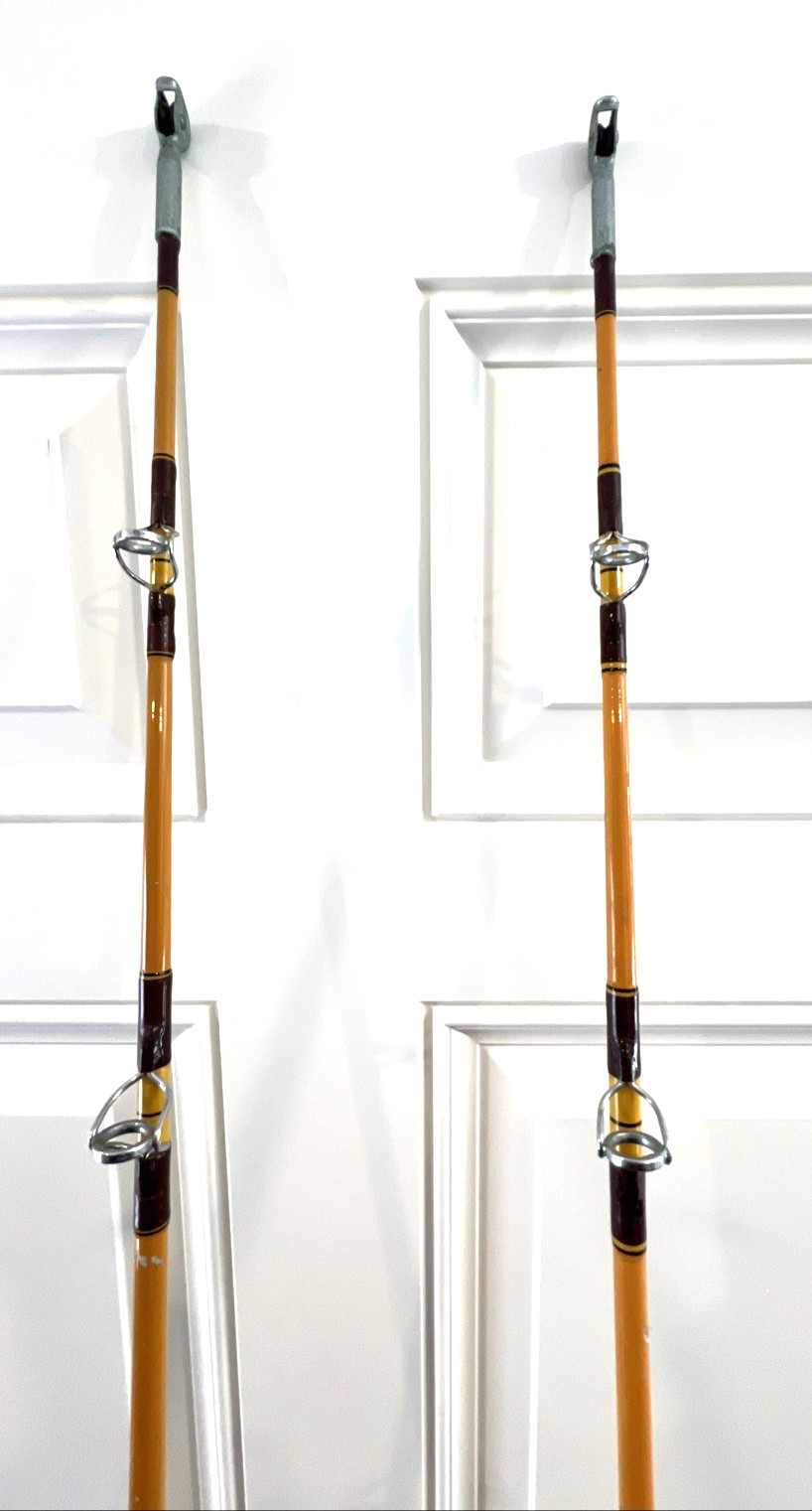 Big Game Graphite Saltwater Fishing Rods Roller Tip Master Custom Striker 80 lb