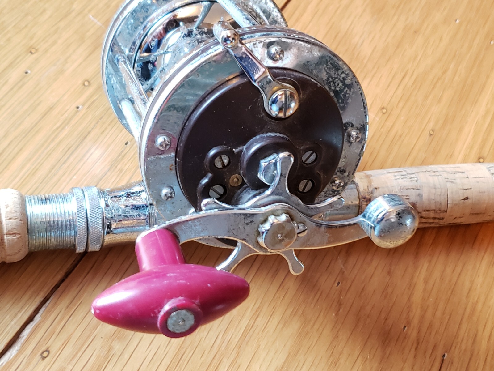 Fishing Reel, Hurricane 340 + Shakespeare SS191 Rod 6’0 Medium Heavy, USA