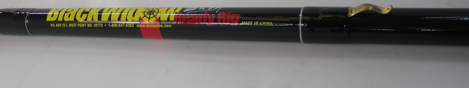B & M BW4RR 13 Ft Black Widow Ready Rig Pole 4 Sections