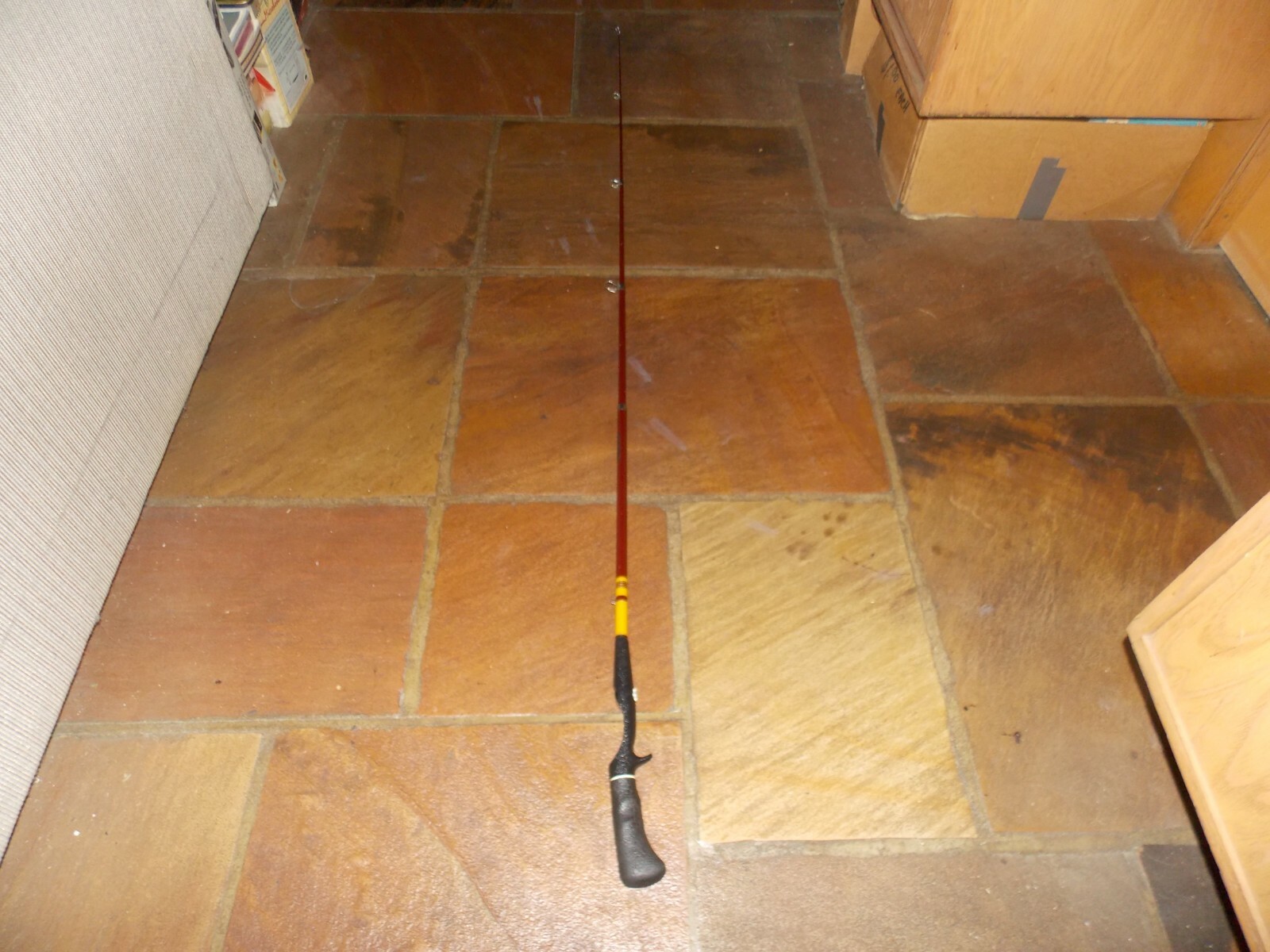 (RARE) Vtg 6′ Telescopic Travel Casting Rod VERY CLEAN 6/26