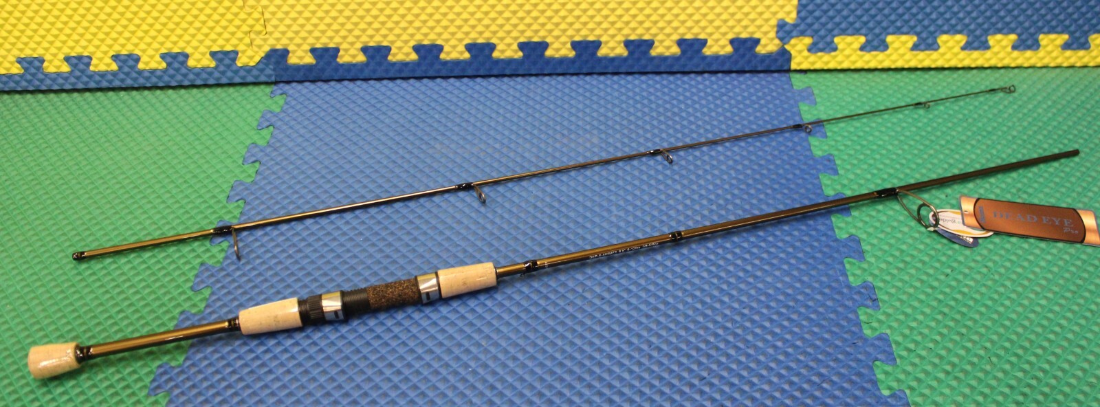Okuma Dead Eye Pro Spinning Rod 6′ 6″ Medium 2-Piece DEP-S-662MFT