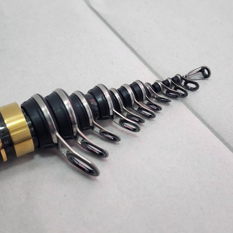 Uzaki Nisshin Ingram ISO BII 1.75-530 Black Fishing Rod 5.30m (208in) Excellent