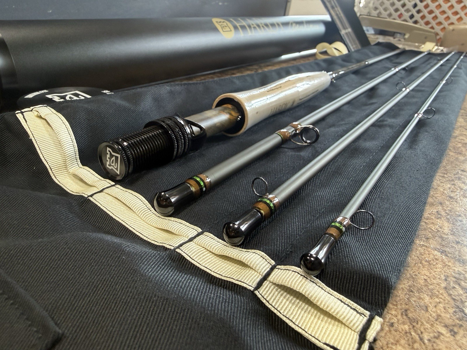 NEW Hardy Marksman SINTRIX FLT 9’ #5 Wt. 4 pc. Fly Fishing Rod Medium Fast! NEW!