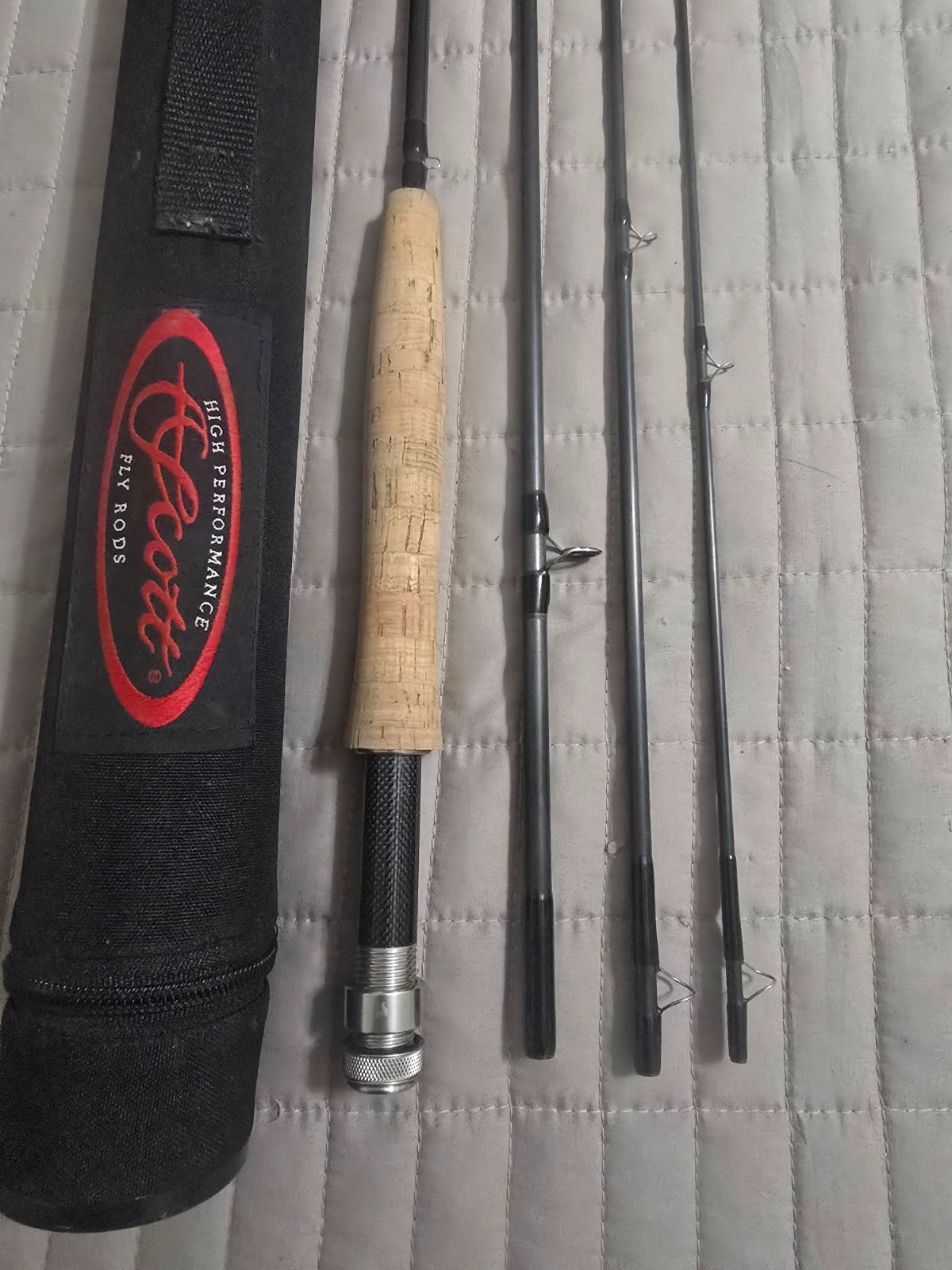 Scott A2 9′ 4WT 4-Piece Fly Rod – Mint Condition
