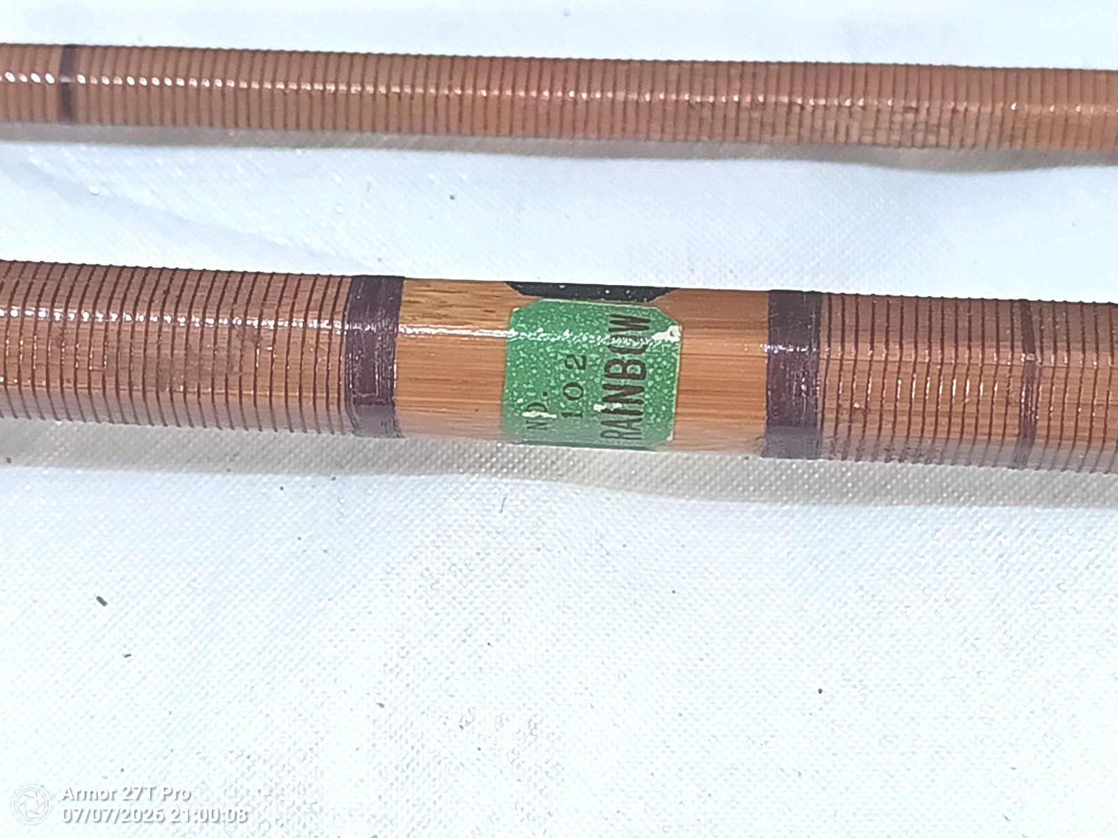 Vintage Sakurai & Co. Sakura”102 Rainbow” Box Set Pflueger 333 Reel, Silk Wrap