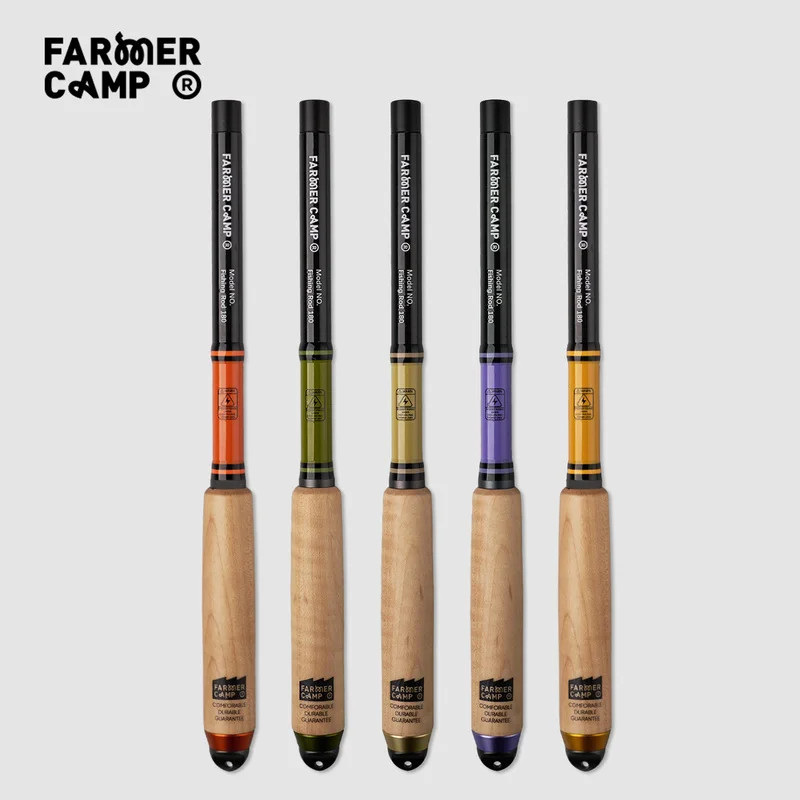 Farmer Camp Small Fishing Rod, Short Section Stream Fishing, ChildrenS Hod