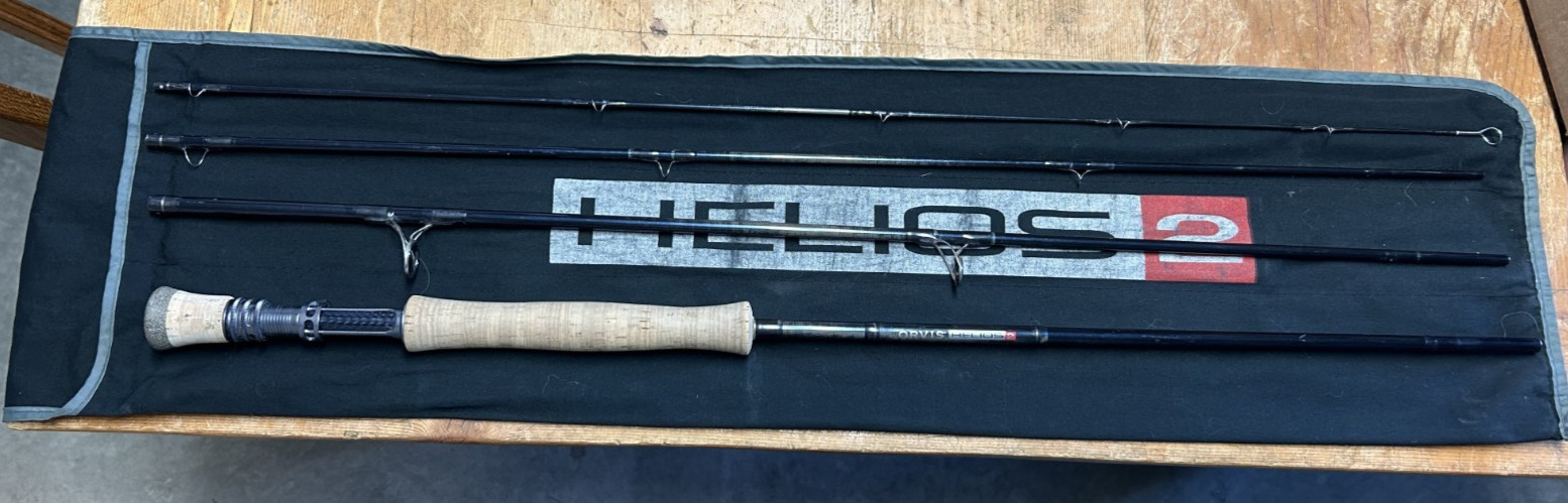 Orvis Helios 2 9ft 9wt Fly Rod- Used W/ Sock