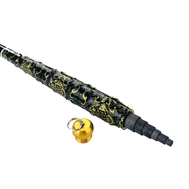 New Carbon Portable Telescopic Fishing Rod Stream Hand Pole Spinning Fishing Rod