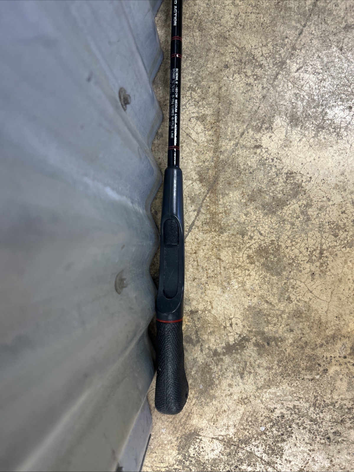 Abu Garcia 400 Medium Light Balanced Action Spinning Rod BS66ML, 6’6″, 6-17 lb