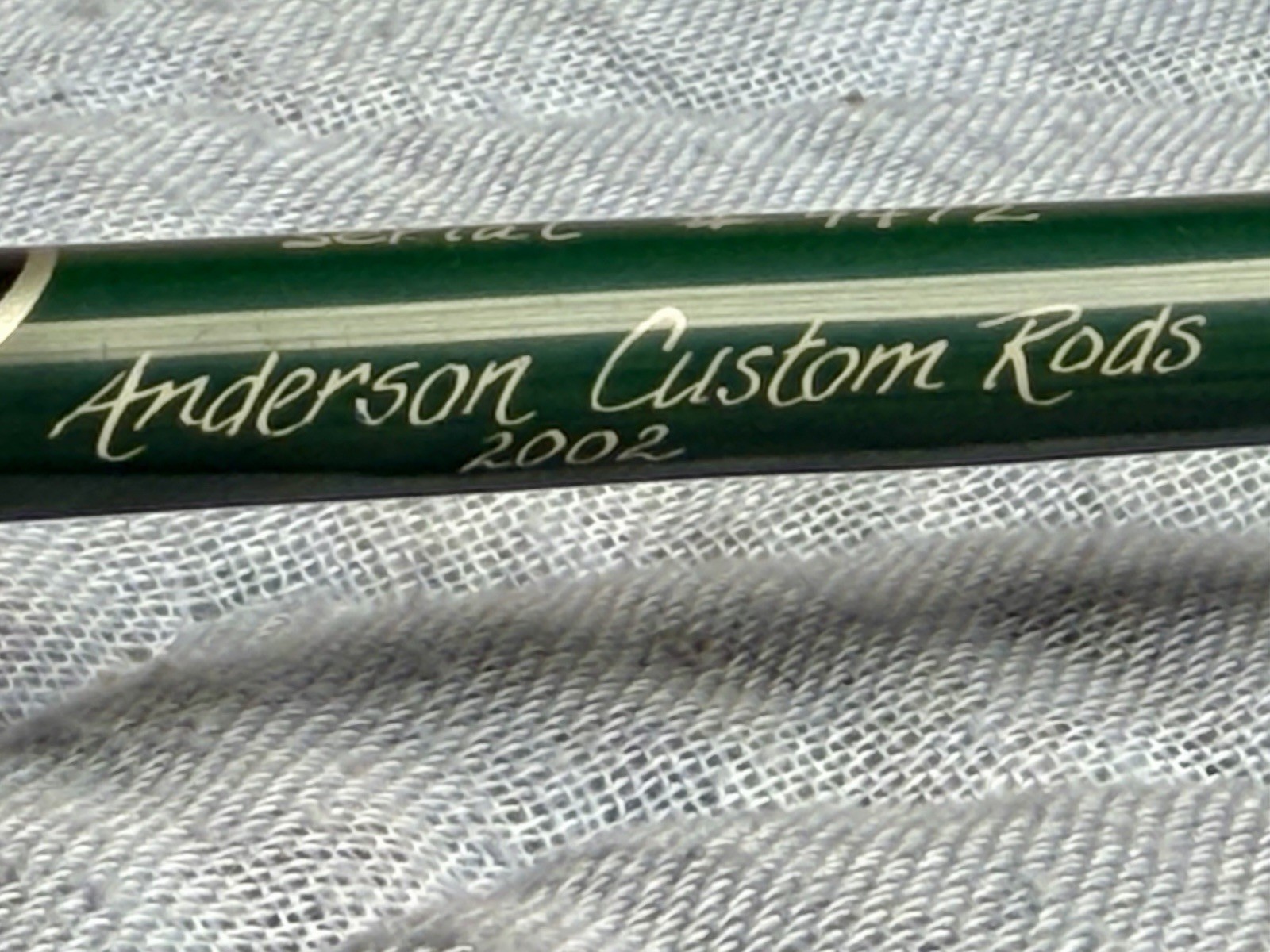 Rare R.L. Winston 8’6” 4wt Fly Rod Anderson Custom Build, 2-piece Fly Fishing