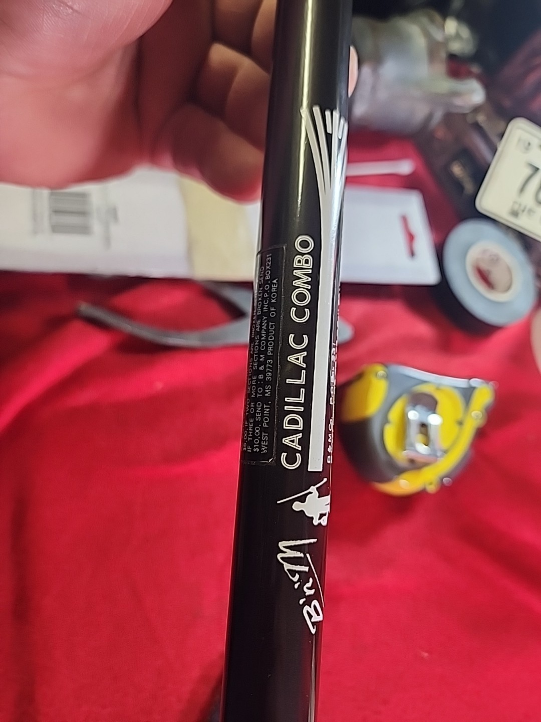 B&M Cadillac Combo Telescopic Rod With Unique Design Drop In Bank Fishing 12’New