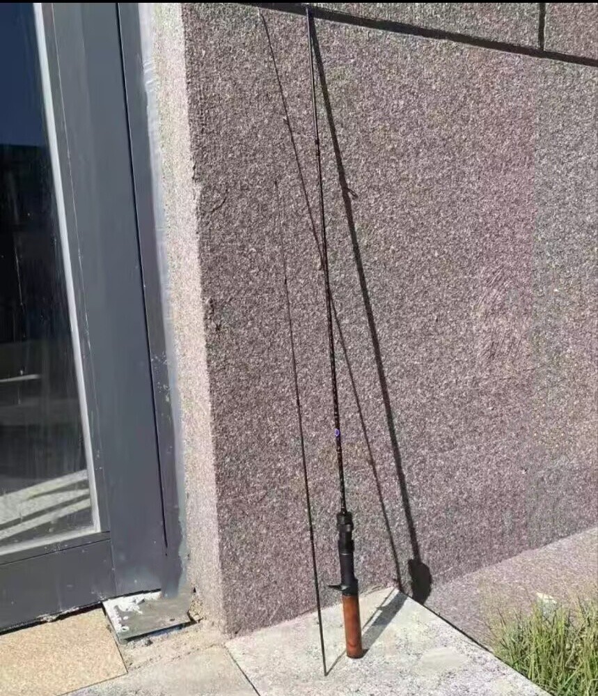 Fishing Rod 5ft/5.5ft/6ft Casting Spinning Rod Carbon Fiber Rod 2 Sections Pole