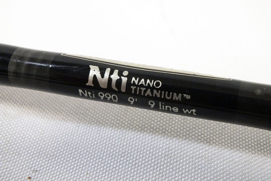 Redington Nti 990 9′ 9 Line Wt Nano Ti Fly Fishing Rod 9 Foot 3 Pcs No Packaging