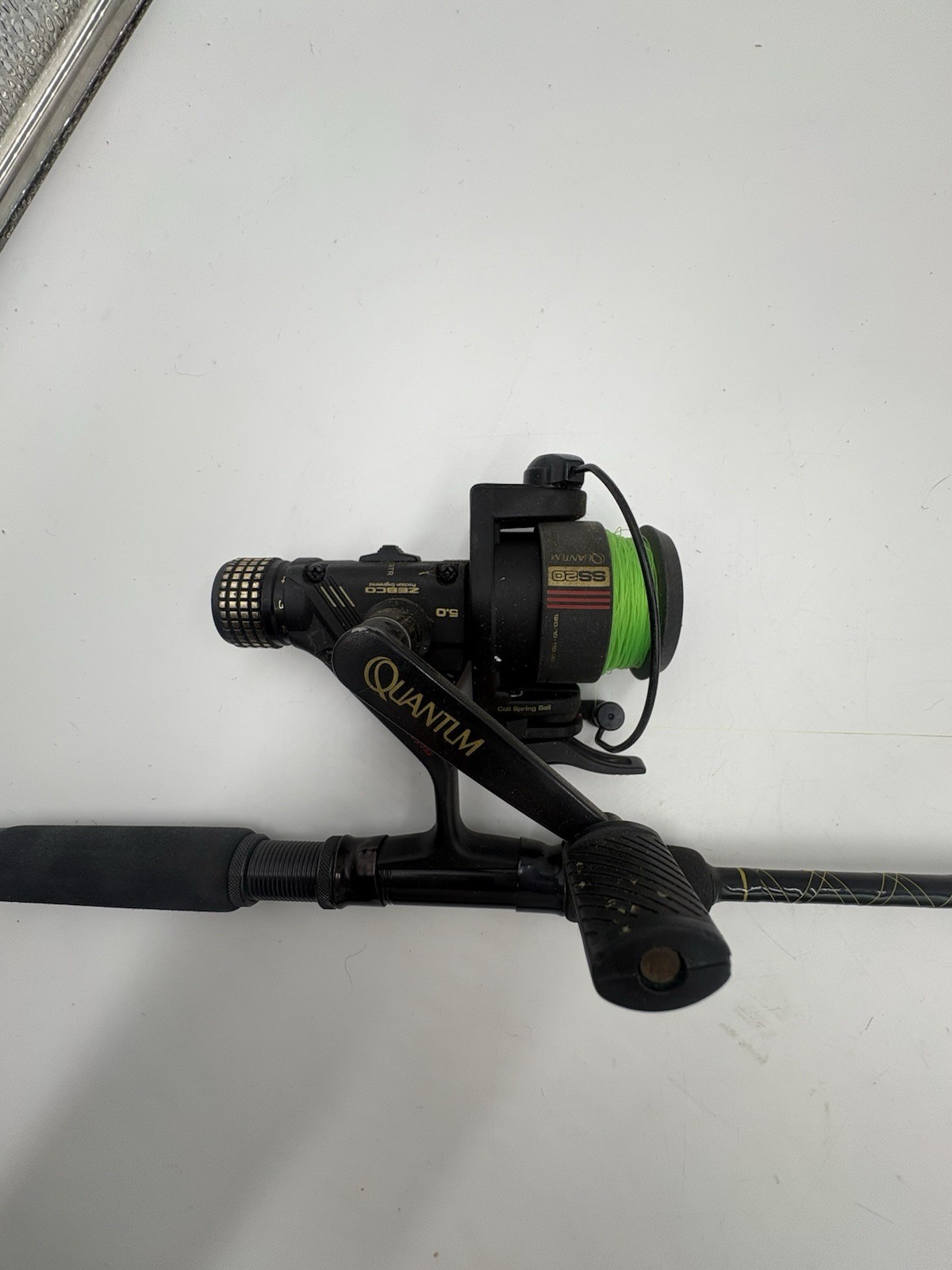 ABU Garcia CONOLON 300 Graphite Composite VTG 5’6″ Ultra Light W/zebco SS20