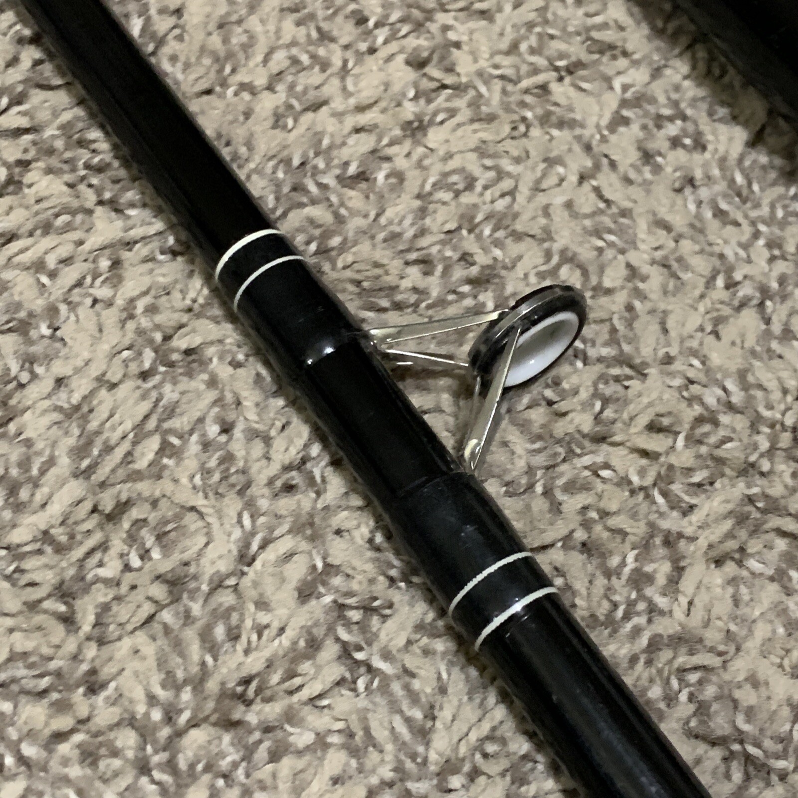 Master 6000 Series Bonneville Model 6604 11 ft Fishing Rod 2 Pc Rod Heavy Action