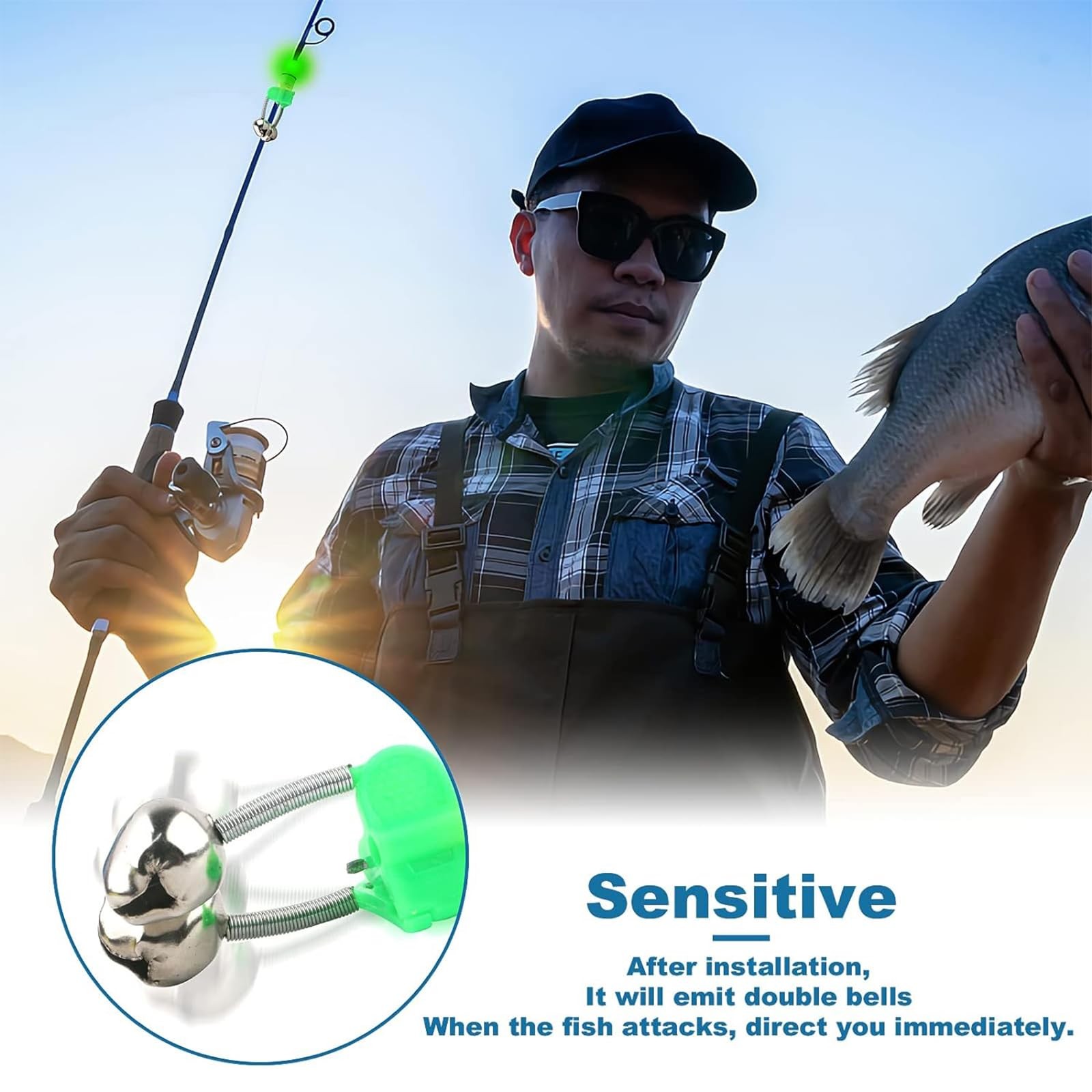 Mouhike 6 Pack Fishing Rod Holders Ground Support Fishing Pole Holder For Bank