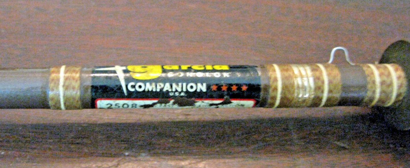 Garcia Conolon Companion 4 Star 2508 6’6″ 2Pc. Spinning Rod, w/Tube & Sock – EUC
