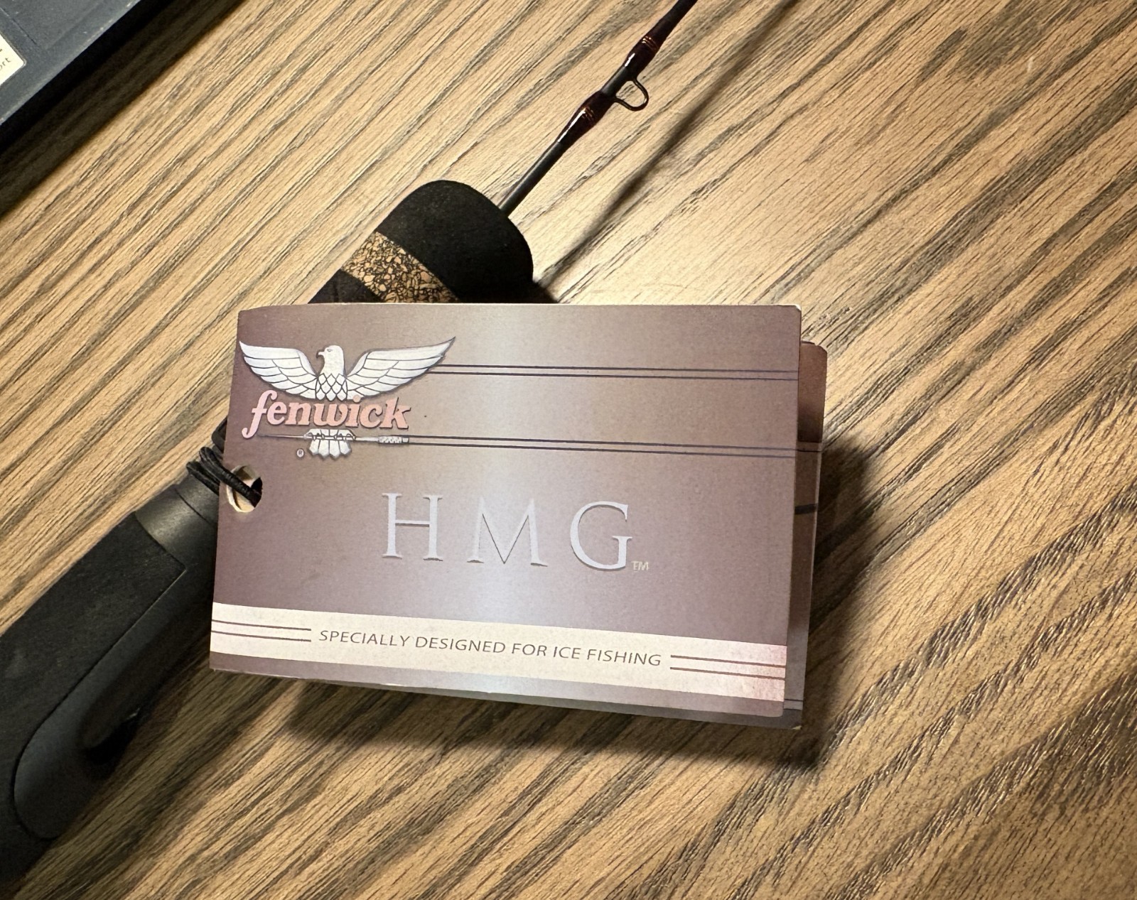 Fenwick HMG Ice Spinning Rod, Model HMGICE25L, New with tags