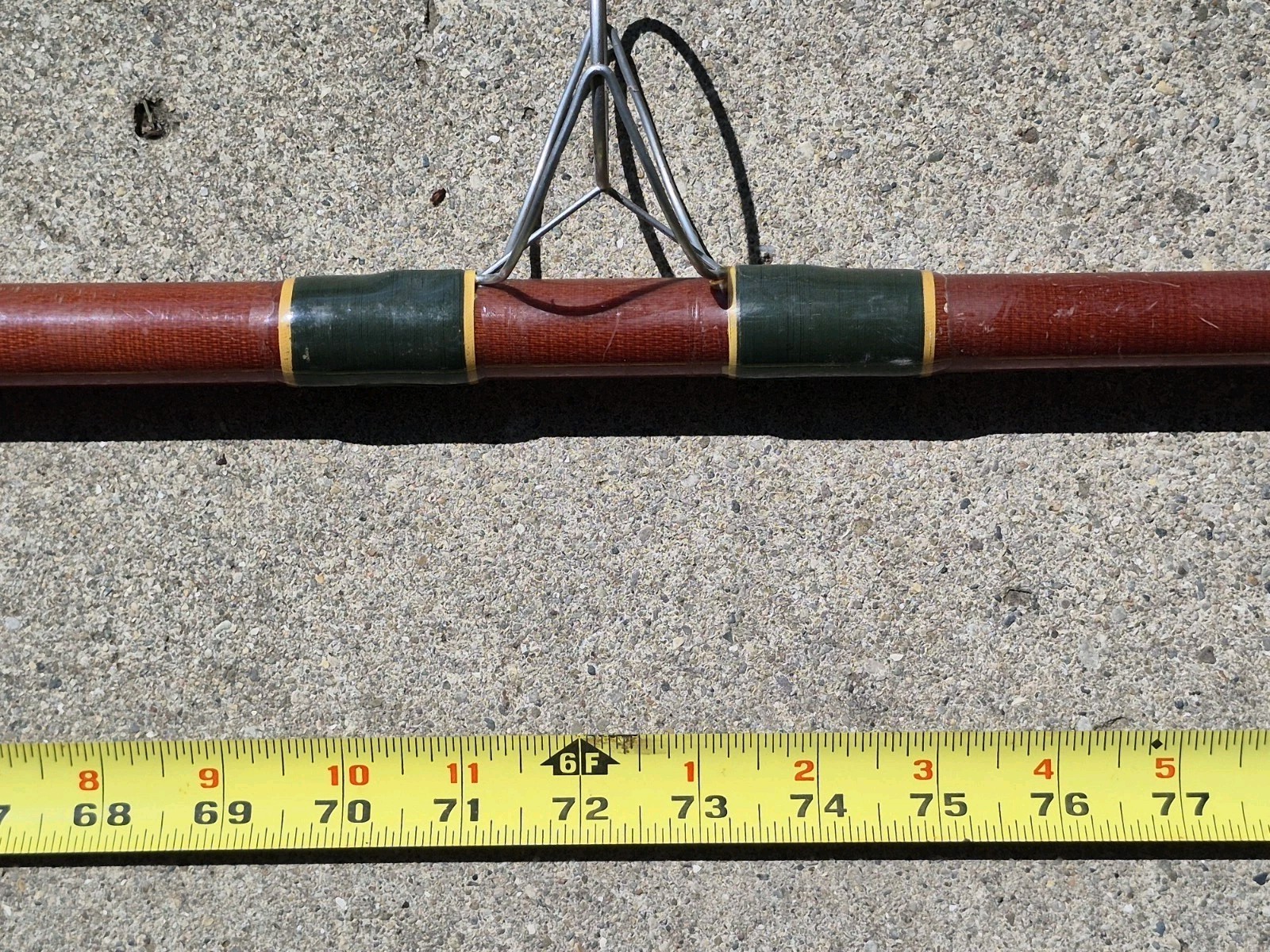 Kencor Tenlew Magnaglas 3-Piece 13-ft Fishing Rod + Plano Protect-A-Rod Case