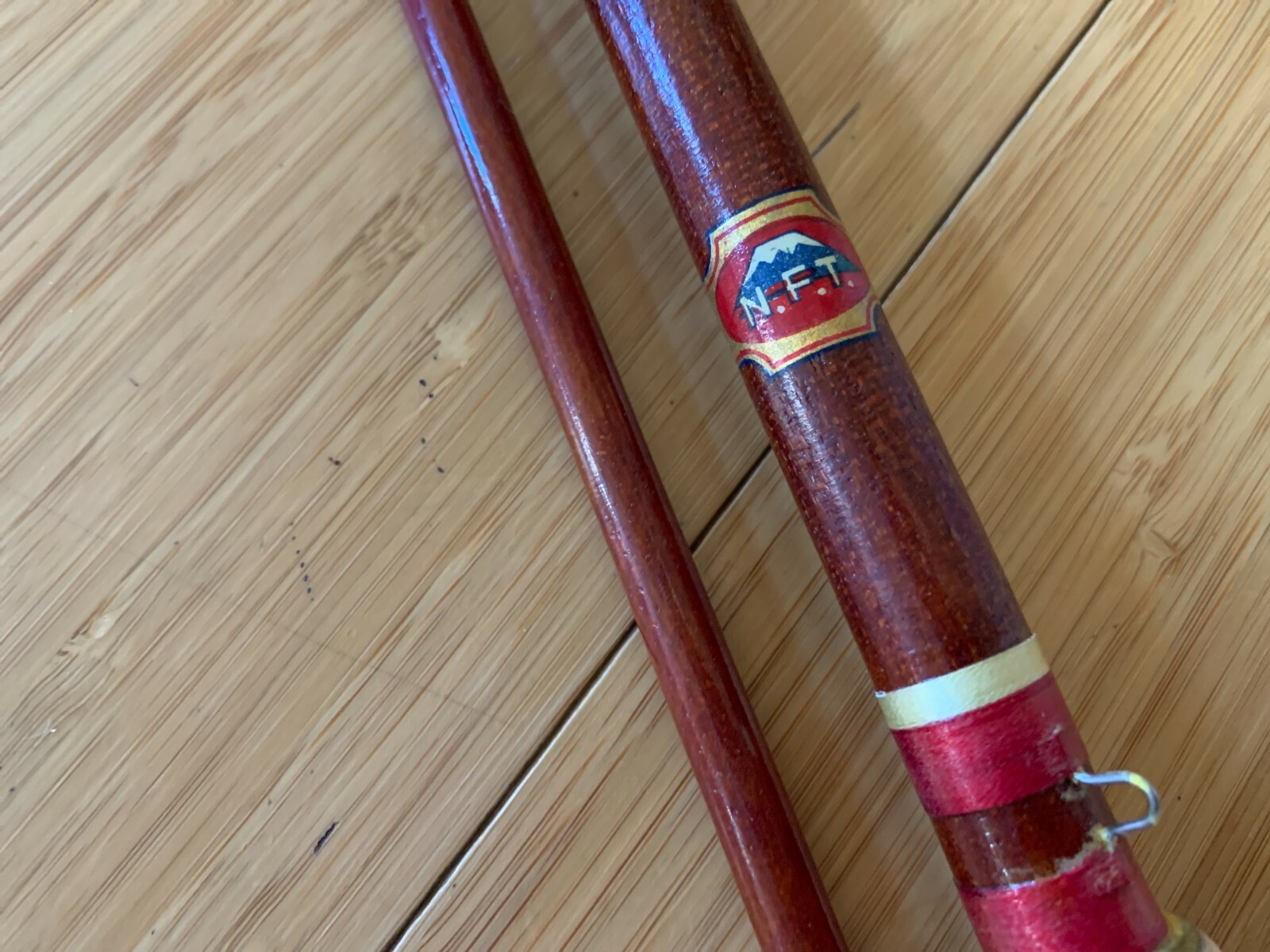 Rare N.F.T. NEW 8 1/2′ Fly Rod Made in Japan