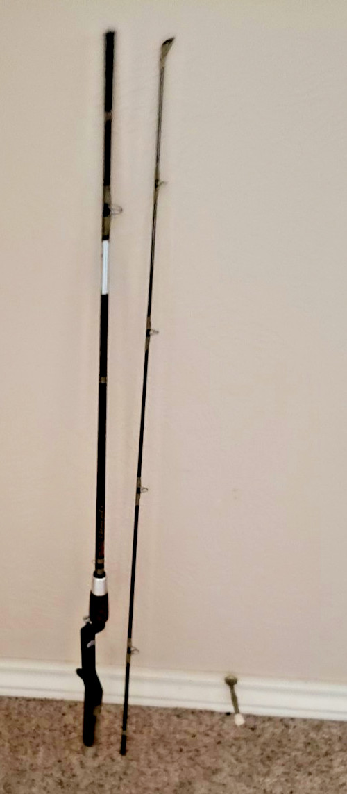 Vintage Heddon Pal #6743 Stainless Wrap Controlled Flex Action 6′ Fishing Rod